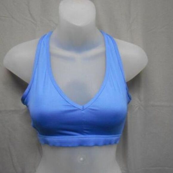 Victoria's Secret Bra Small Blue Strappy Back NWOT - Picture 1 of 3